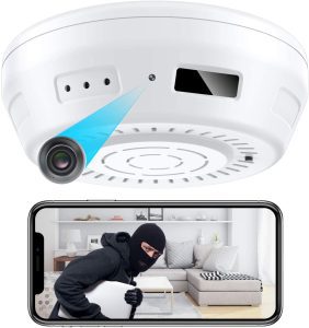 Hidden Camera Smoke Detector