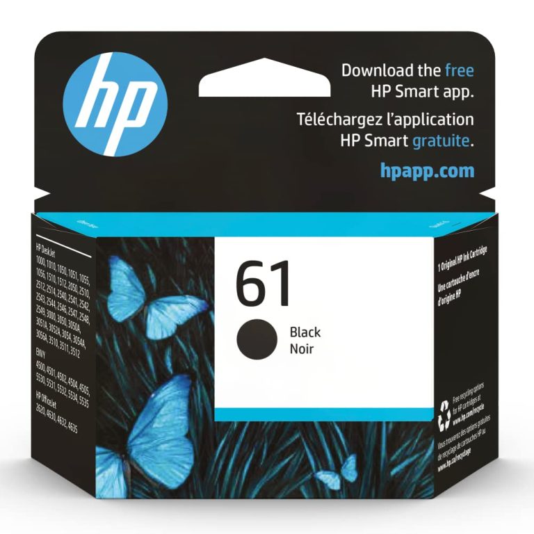 HP 61 Black Ink Cartridge CH561WN