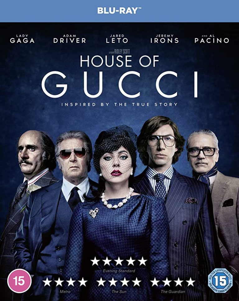 House of Gucci Blu-ray DVD Digital