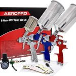 TCP Global Brand HVLP Spray Gun Set