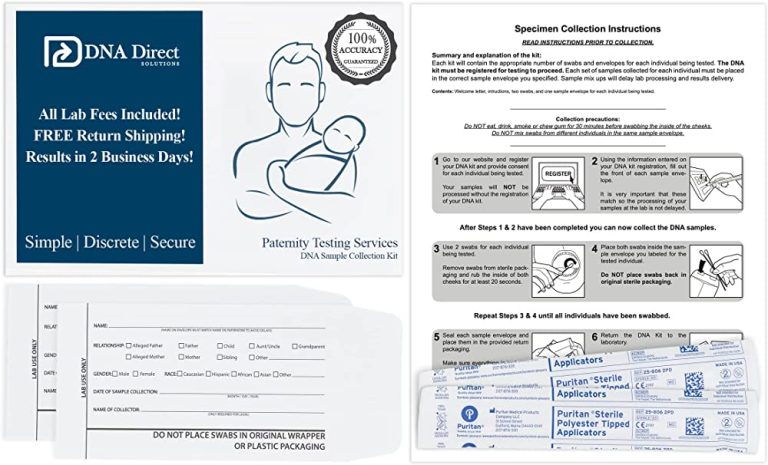 DNA Direct Paternity Test Kit