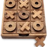 BSIRI TicTacToe Classic Noughts & Crosses Board Game for Kids