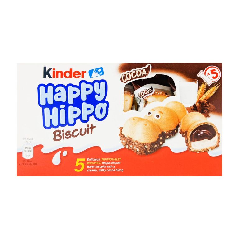 Kinder Happy Hippo Cocoa Biscuits