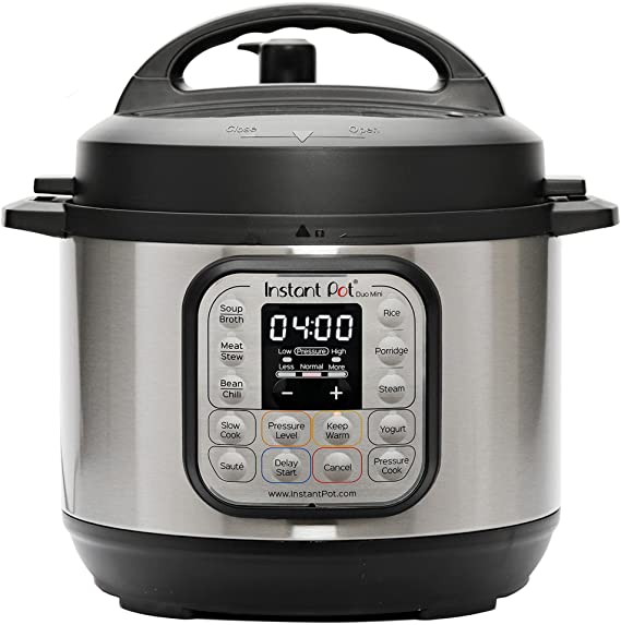 Instant Pot Duo Mini 3 Qt 7-in-1 Multi- Use Programmable Pressure Cooker