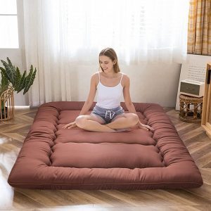 Japanese Mattress Thicken Sleeping Pad Foldable Tatami Mat