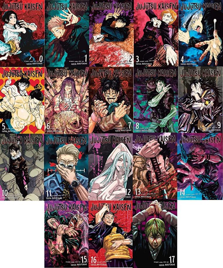 Jujutsu Kaisen Books Collection