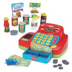 Kidzlane Pretend Play Cordless Interactive Cash Register with Working Calculator and Scanner