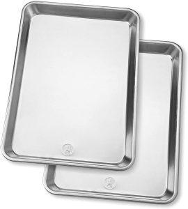 Kitchen Supply 14-Inch by 16-Inch Aluminum Sheet Pan