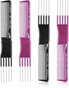 Teasing Lifting Styling Comb with Stainless Steel Supplies