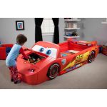 Delta Children Lightning McQueen Twin Bed with Lights