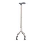 RMS Quad Cane Adjustable Four-Pronged Walking Stick