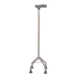 RMS Quad Cane Adjustable Four-Pronged Walking Stick