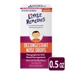 Little Remedies Decongestant Nose Drops for Newborns