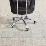 Lorell Tempered Glass Chair Mat