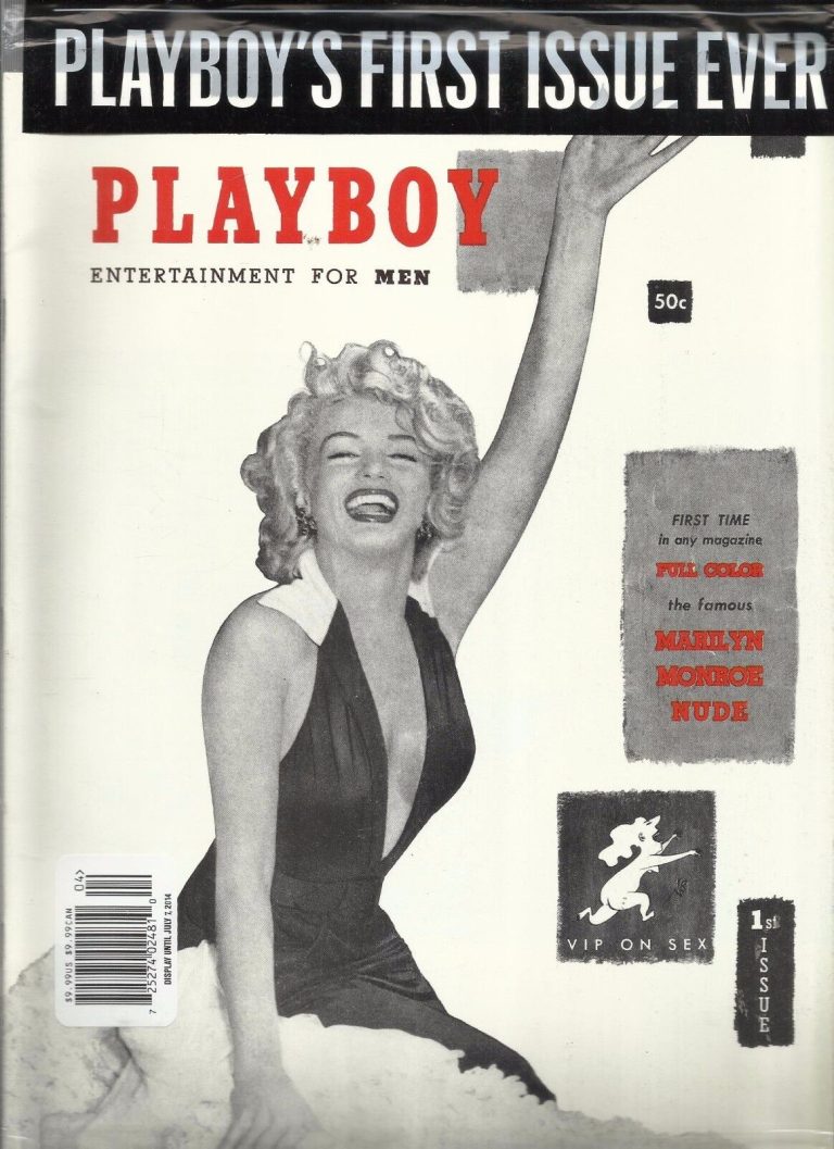 Marilyn Monroe Playboy Cover - First Issue