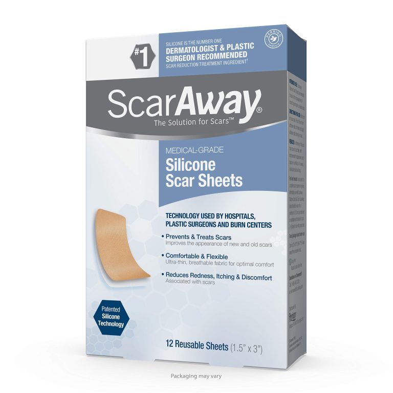 ScarAway Medical Grade Silicone Gel Scar Sheets