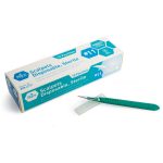 Medpride Disposable Stainless Steel Blades for Individual Dermaplaining