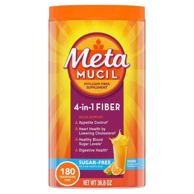 Metamucil Multi-Health Psyllium Fiber Supplement