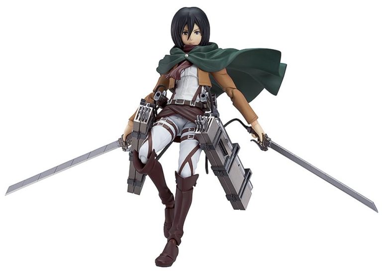 Good Smile Attack On Titan Mikasa Ackerman Figma Action Figure