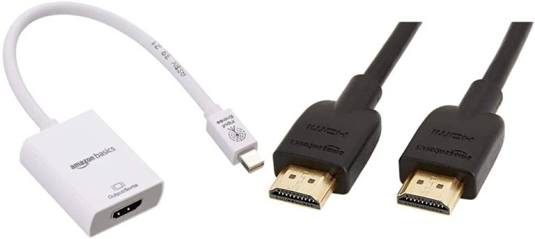 AmazonBasics Mini DisplayPort to DisplayPort Cable