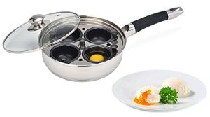 Modern Innovations Nonstick Stainless Steel Frying Pan Set with Removable Handle