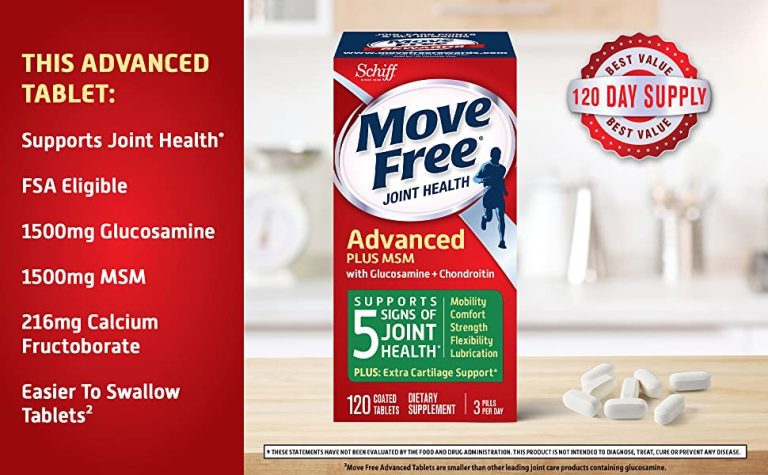 Move Free Advanced Plus Joint Health Tablets