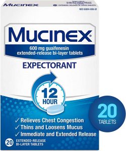 Mucinex Congestion & Chest Congestion Expectorant