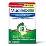 Mucinex Maximum Strength 1200 mg Expectorant & Nasal Decongestant Tablets