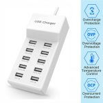 Multiple USB Charger Desktop Charging Station