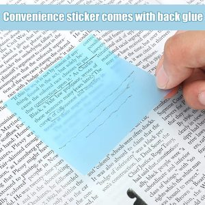 Multibey Transparent Waterproof Self-Stick Scratchpad