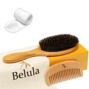 Natural Bristle Hair Brush