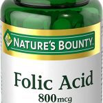 Nature's Bounty Folic Acid 800mcg Tablets