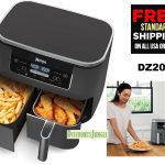 Ninja DZ201 Foodi 6-in-1 2-Basket Air Fryer with DualZone Technology