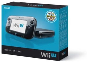 Nintendo Wii Console - Black (Deluxe U)