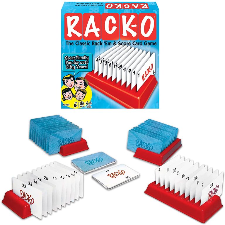 Winning Moves RACK-O Retro Card Game