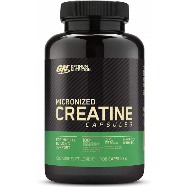 NUTRITION Micronized Creatine Monohydrate Capsules