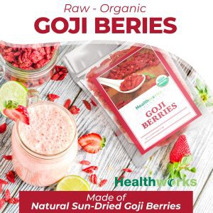 Healthworks Certified Organic Sun-Dried Goji Berries