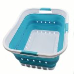 SAMMART Collapsible Plastic Laundry Basket