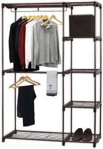 Simple Houseware Heavy Duty 3 Shelves Hanging Closet Organizer