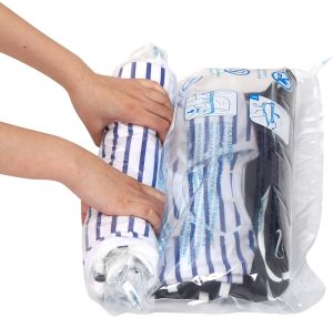Hibag Compression Bags 12-Pack for Suitcase & Travel