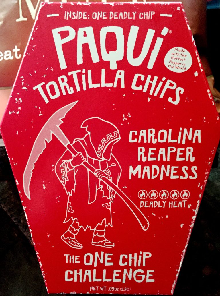 Paqui Carolina Reaper Madness Chipotle Ranch Tortilla Chips