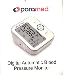 Paramed Automatic Digital Blood Pressure Monitor