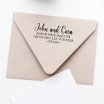 Custom Address Stamp With Inking Return Pad