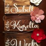 Custom Personalized Wooden Name Sign 12"x55"