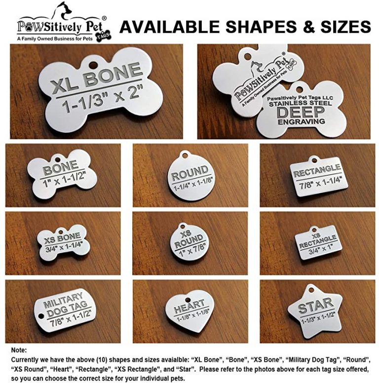 Pet Tags Engraving Available Personalized