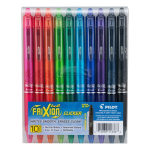 Pilot FriXion Clicker Retractable Erasable Gel Pens