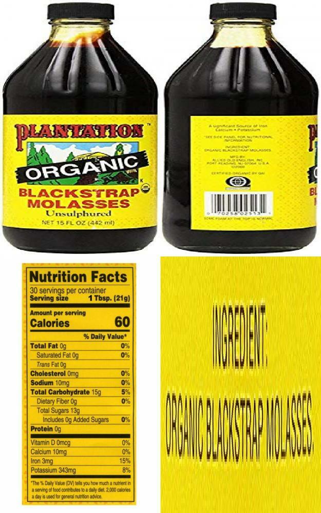 Plantation Blackstrap Molasses