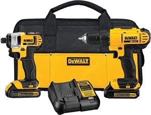 DEWALT DCK240C2 20V Cordless Drill Combo Kit