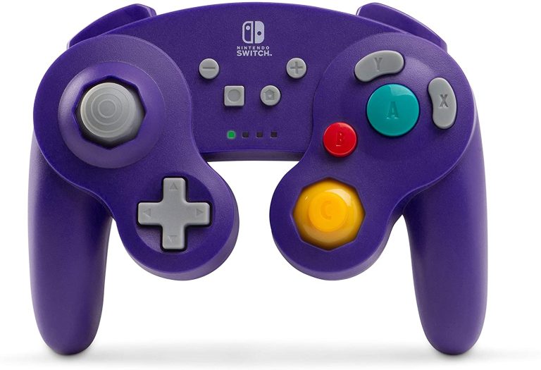 PowerA Wireless Controller for Nintendo Switch and GameCube Style Purples