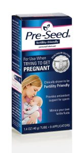 Pre-Seed Fertility Friendly Lubricant with 9 Applicators